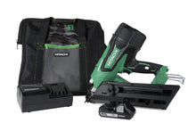 HITACHI METABO HPT NR1890DC 18V Cordless 3-1/2" Paper Strip Framing Nailer Kit