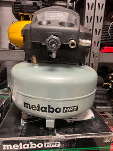 Metabo HPT EC710SA Portable 6-Gallon Oil-Free Pancake Compressor