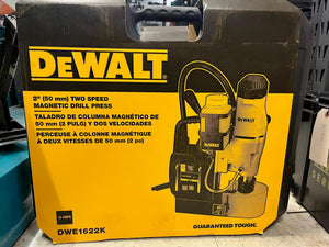 DeWalt DWE1622K 2" 2-Speed Magnetic Drill Press