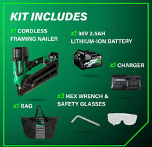 Metabo HPT NR3690DC Framing Nailer Kit Refurbished